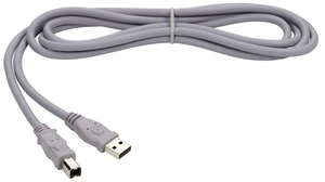 Kabel USB 2.0 A/B 5,0m szary EU2005