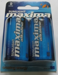 Bateria Sunlight Alk LR20 MaximaBL2