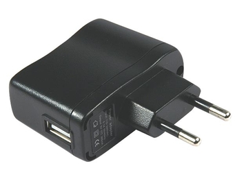 Zasilacz  5V/1,5A DC sieciowy USB czarny