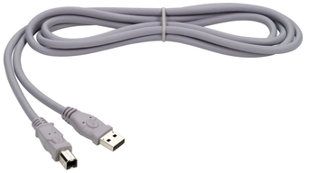 Kabel USB 2.0 A/B 5,0m szary EUA2005