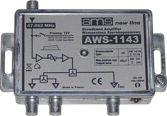 Wzmacniacz ant. AMS AWS-1143