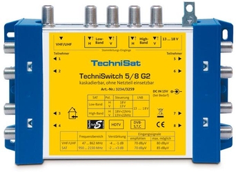 Multiswitch TechniSat 5/8G2 DC-NT