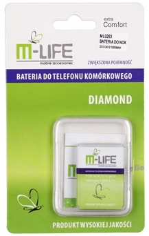 Bateria M-LIFE do Nokia 3310 1900mA