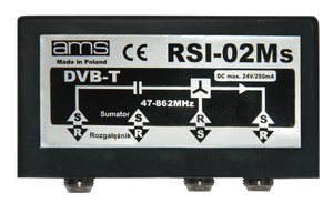 Rozgałęźnik-sumator RSI-02Ms AMS