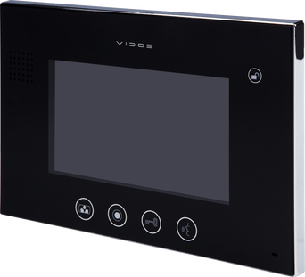VIDOS Monitor M670B ekran LCD 7" czarny